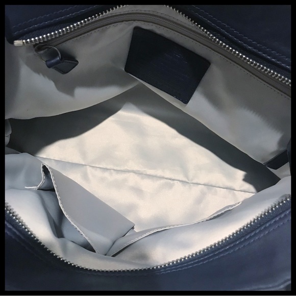 Coach Park Elevated Leather Snakeskin F19969 - Picture 9 of 11